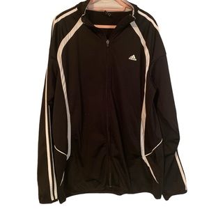 Womens size xl black adidas jacket